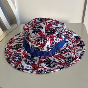 Pabst Blue Ribbon Red and Blue Men's Hat